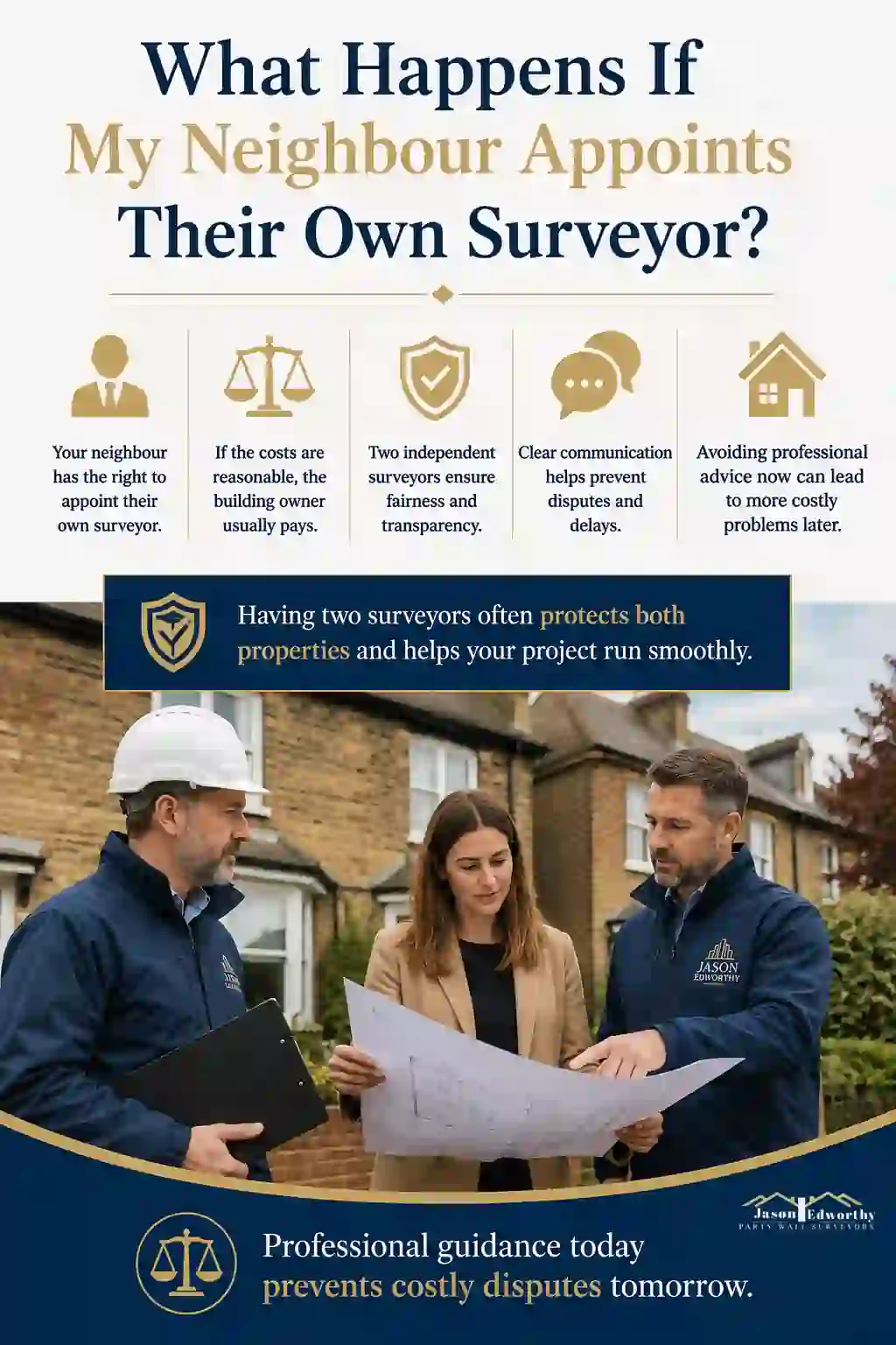 What Happens If My Neighbour Appoints Their Own Surveyor Swanley?